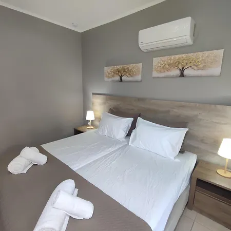 아파트 Corfu Sun Ang Two Bedroom Family Deluxe Apartment